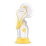 Medela Handmilchpumpe Harmony – Kompaktes Schweizer Design mit PersonalFit Flex Brusthaube und...