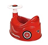 BIG-Baby-Potty - Lerntöpfchen im BIG-Bobby-Car Design mit abnehmbarem Lenkrad und hoher...