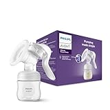 Philips Avent Handmilchpumpe - einfaches Abpumpen, mit Natural-Motion Technologie, BPA-frei (Modell...