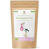 JoviTea® Frauenmanteltee BIO, geeignet vor der Schwangerschaft, wird meist in der 2. Zyklushälfte...