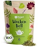 PregniVital® - Wochenbett Tee - 100% BIO Rückbildungstee - mit Frauenmantel, Schafgarbe und...