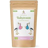 JoviTea® Babytraum Tee BIO Klapperstorch – Traditionelle Rezeptur - spezielle Kräutermischung – aus kontrolliert biologischem Anbau. 100% natürlich und ohne Zusatz von Zucker - 75g