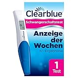 Clearblue Schwangerschaftstest Frühtest digital, Pregnancy Test, 1x Frühschwangerschaftstest /...